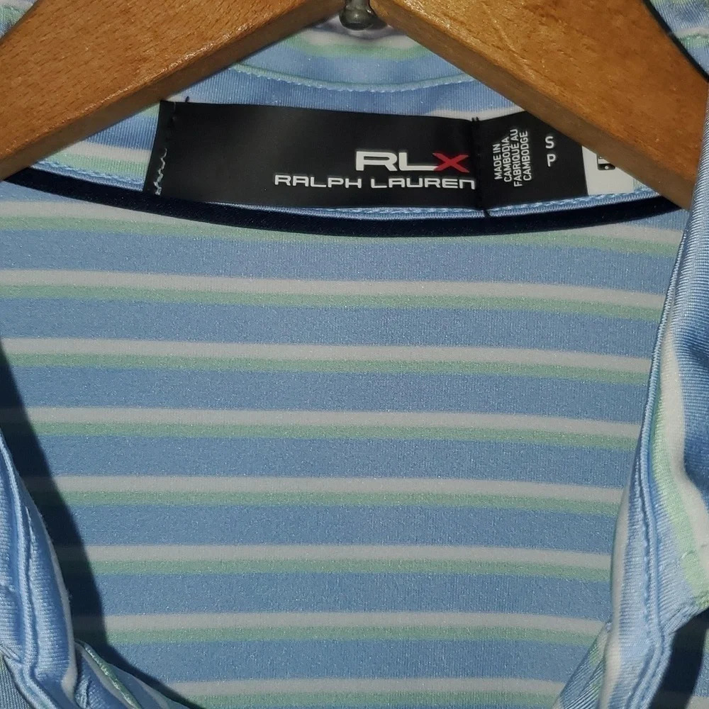 RLX Ralph Lauren Shirt Men's Polo Golf Stretch Wicking Outdoor Activewear Small - Picture 3 of 11